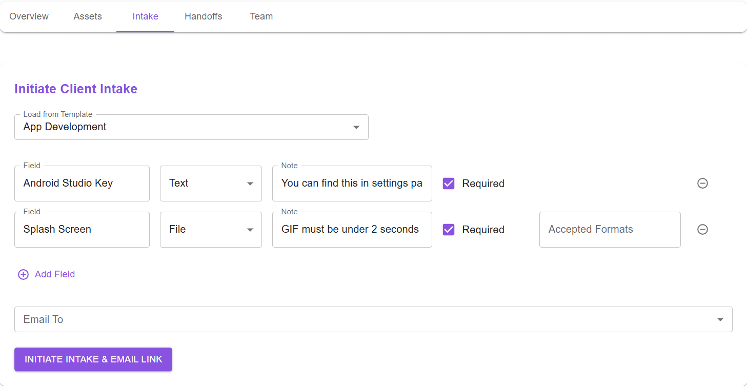 A Screenshot from the NodeFix App